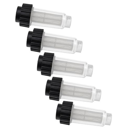 vhbw 5x Cartouche anticalcaire compatible avec Kärcher K 7.650 T400, K 7.700, K 7.710 T 400, K 7.750 nettoyeur vapeur avec raccord d'eau 3/4"