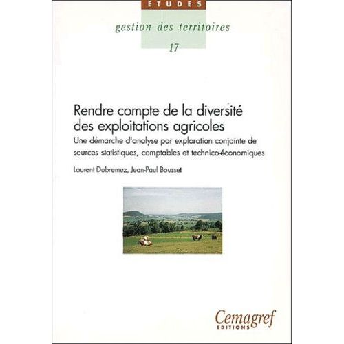 Rendre Compte De La Diversite Des Exploitations Agricoles Gestion Des Territoires N 17