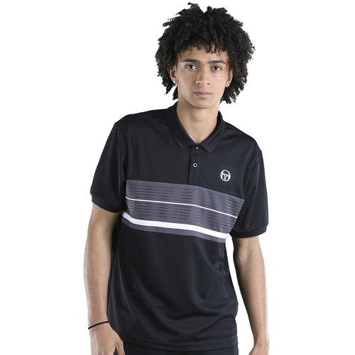 Polo Sergio Tacchini Natavot Homme Noir