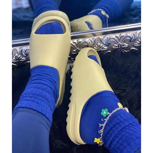 Pantoufles De Luxe Talons Roses, Chaussures De Marque De Styliste, Pour La Maison, Pour Salle De Bain, Avec Une Semellepaisse, Paire D'intérieur, Pour Femme