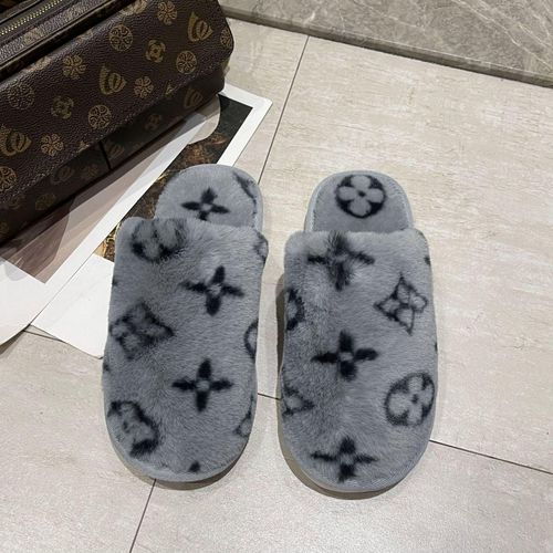 Pantoufles De Luxe En Coton Semellepaisse Et Bout Ouvert Pour Femmes, Chaussures D'extérieur Plates Et Blanches, Tongs D'automne, 4