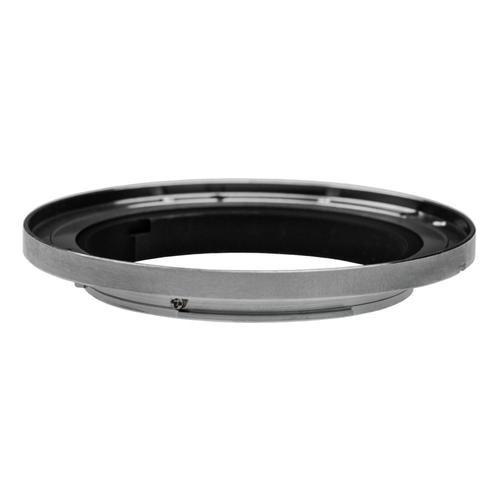 vhbw Bague d'adaptation compatible avec Nikon D2H, D2Hs, D2X, D2Xs, D3, D200, D300, D2, D1, D1h, D1x, compatible avec objectifs Leica R, argent