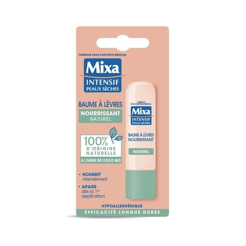 Intensif Peaux Sèches - Mixa - Baume À Lèvres Nourrissant Naturel 