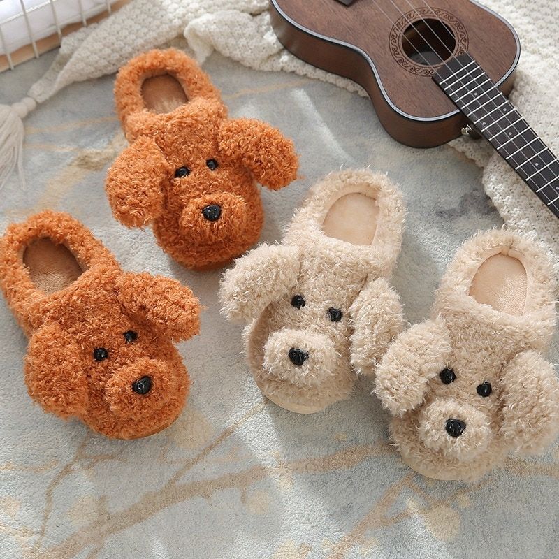 Pantoufles De Maison Chaudes Et Mignonnes Pour Hommes Et Fem... - 6