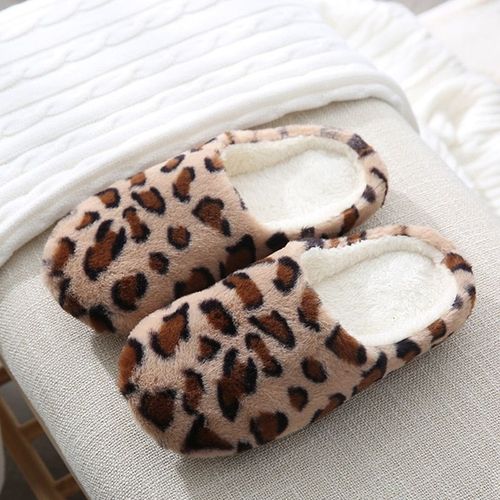 Pantoufles De Maison En Coton Pour Femmes Et Hommes, Pantoufles D'intérieur En Peluche, Pantoufles Chaudes De Chambre Coucher, Automne Et Hiver