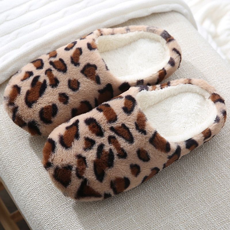 Pantoufles De Maison En Coton Pour Femmes Et Hommes, Pantouf... - 5