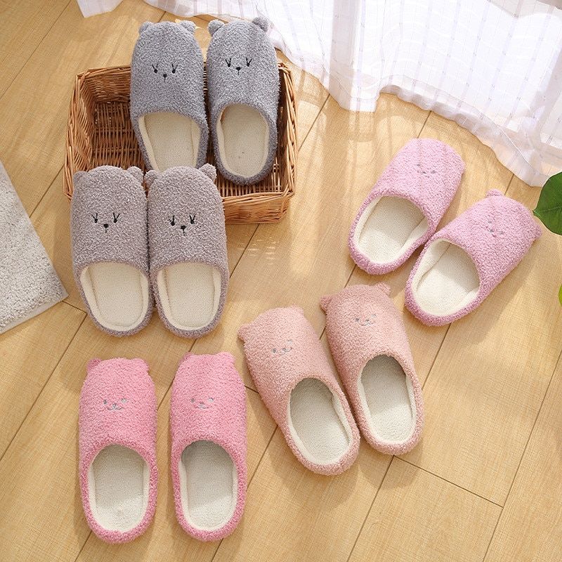 Pantoufles De Maison En Fausse Fourrure Pour Femmes, Chaussu... - 4
