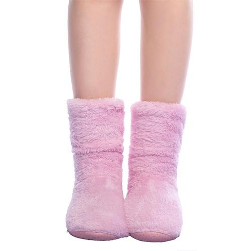 Pantoufles De Maison En Peluche Pour Femmes, Chaussettes De Sol D'intérieur En Molleton De Corail, Pantoufles D'hiver Super Douces Et Chaudes