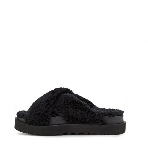 Sandale Ugg Fuzz Sugar Cross Slide