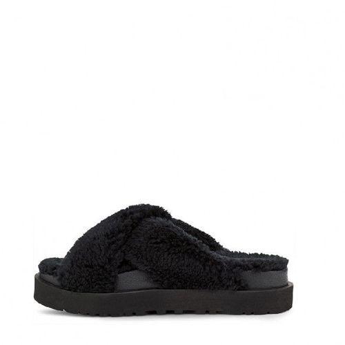 Sandale Ugg Fuzz Sugar Cross Slide
