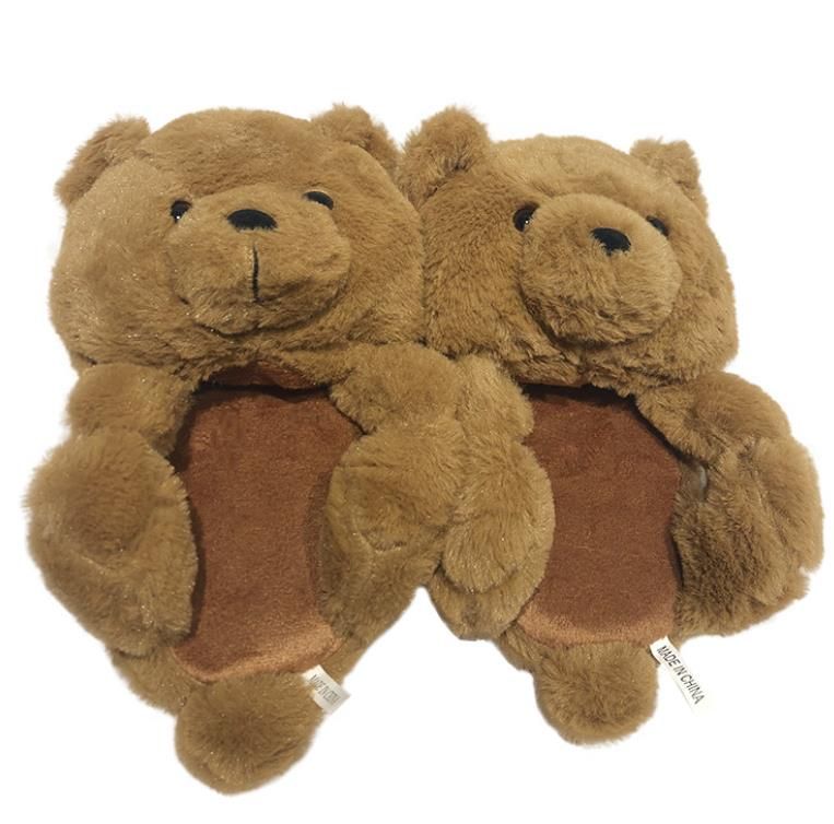 Pantoufles De Nol En Peluche Pour Femmes, Pantoufles De Mai...