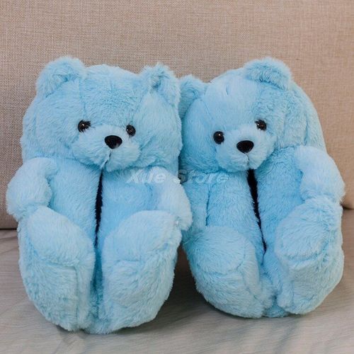 Pantoufles De Noël En Peluche Pour Femmes, Pantoufles De Maison En Fausse Fourrure, Tongs Fourrure Pour Femmes