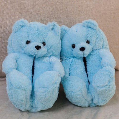 Pantoufles De Noël En Peluche Pour Femmes, Pantoufles De Maison En Fausse Fourrure, Tongs Fourrure Pour Femmes