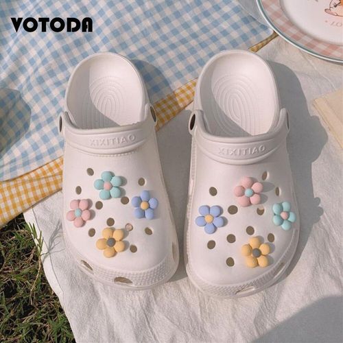 Pantoufles De Plage Pour Femmes, Sandales Trous Eva, Sabots Plats De Loisirs En Plein Air, Maison, Tongs De Jardin Mignonnes Pour Dames, Diapositives De Charme Diy
