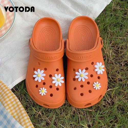 Pantoufles De Plage Pour Femmes, Sandales Trous Eva, Sabots Plats De Loisirs En Plein Air, Maison, Tongs De Jardin Mignonnes Pour Dames, Diapositives De Charme Diy