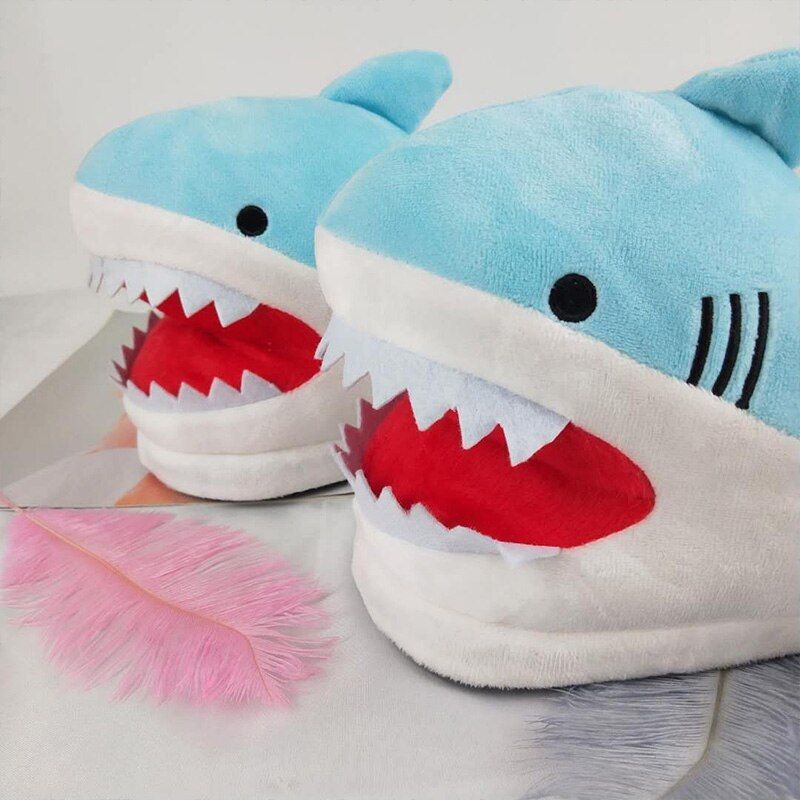 Pantoufles De Requin Amusantes Pour Filles, Diapositives En ... - 2