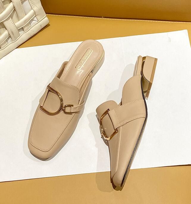 Pantoufles De Styliste Pour Femmes, Mules  Enfiler, Chaussu...