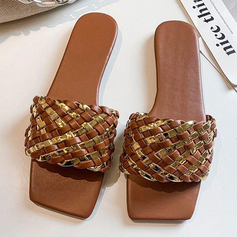 Pantoufles De Temprament Pour Dames Charme De Conception Ti... - 3