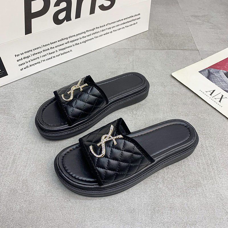 Pantoufles D't  Plateforme Pour Femmes, Tongs De Marque D... - 2