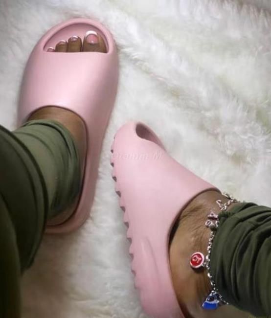 Pantoufles D't  Semelle paisse Et Bout Ouvert Pour Femme...