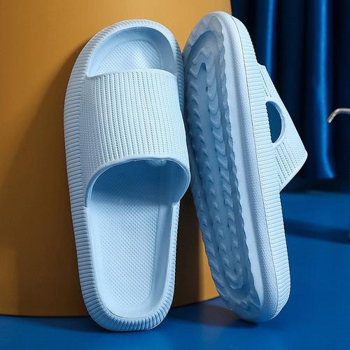 APIKA Pantoufles Antidérapantes pour Femmes Et Hommes Usage Intérieur Usage Extérieur Bain Sandal Soft Foam Sole Chaussures De Piscine Maison Accueil Slide 
