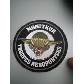 Écusson Patch Parachutiste Moniteur