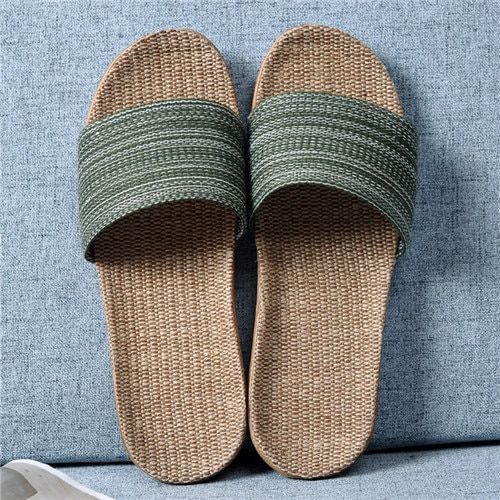 Pantoufles D't En Lin Pour Femmes Et Hommes, Diapositives ... - 4