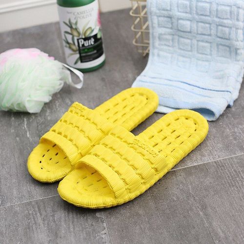 Pantoufles Pour Couple, Pour Femmes Et Hommes, Semelles Souples Multicolores, Antidérapantes, Salle De Bain, Pour La Maison
