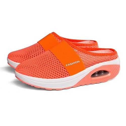 Pantoufles Pour Femmes, Chaussures De Marche Orthopédiques Coussin D'air, Sandales Orthopédiques Pour Diabétiques