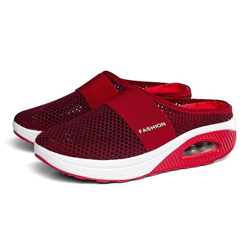 Pantoufles Pour Femmes, Chaussures De Marche Orthopédiques Coussin D'air, Sandales Orthopédiques Pour Diabétiques