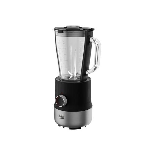 Beko Platinum Line TBN81808BX - Bol mixeur blender - 1.5 litres - 800 Watt - noir/inox