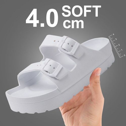 Pantoufles D'extérieur Confortables Et Antidérapantes Pour Femmes, Chaussures Décontractées D'intérieur Et De Maison