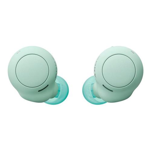 Sony WF-C500 - Écouteurs sans fil avec micro - intra-auriculaire - Bluetooth - vert