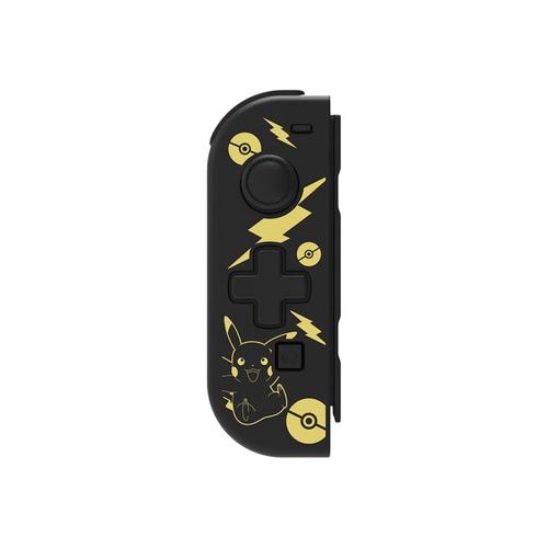 Manette Hori D-Pad Controller (L) Filaire Noir Pokémon: Pikachu Black & Gold Hori Pour Nintendo Switch