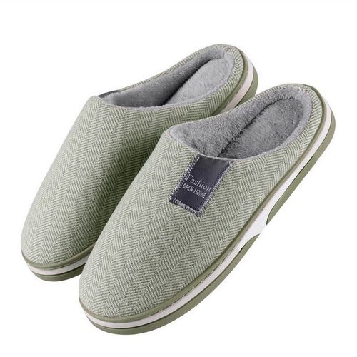 Pantoufles D'hiver Semelle Souple Et Chaude, Antidérapantes, Pour Homme Et Femme, Pantoufles D'intérieur, Pour La Chambre Coucher, En Fourrure, Pour Couples