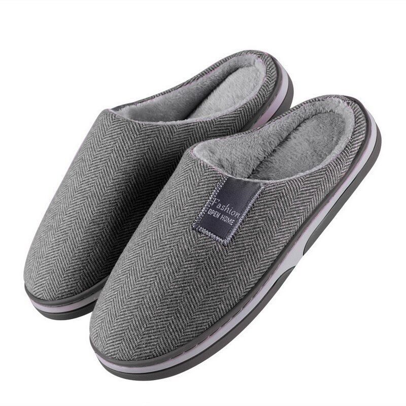 Pantoufles D'hiver Semelle Souple Et Chaude, Antidérapantes, Pour Homme Et Femme, Pantoufles D'intérieur, Pour La Chambre Coucher, En Fourrure, Pour Couples