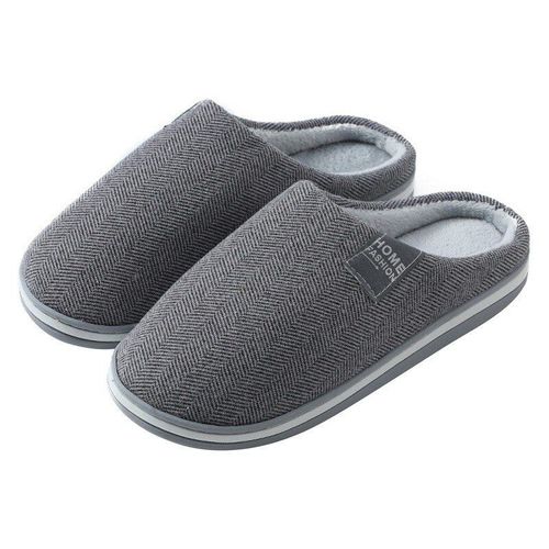 Pantoufles En Coton Semellespaisses Pour Femme Et Homme, Antidérapantes, En Peluche, Chaudes, Pour La Maison, Hiver Et Automne