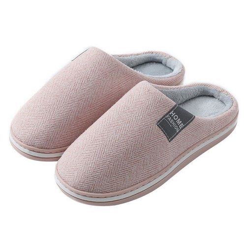 Pantoufles D'hiver Chaudes Pour Femmes Et Hommes, Chaussures D'intérieur Pour Amoureux De La Chambre Coucher, Chaussures Plateforme En Peluche