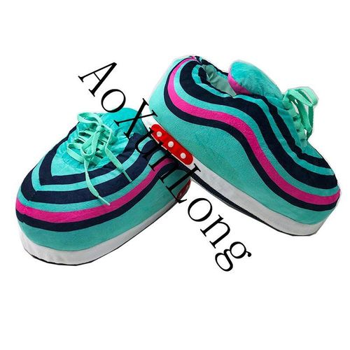 Pantoufles D'hiver Chaudes Pour La Maison, Taille Unique, Pour Hommes Et Femmes, Chaussures D'intérieur En Coton, Claquettes De Sol Pour La Maison