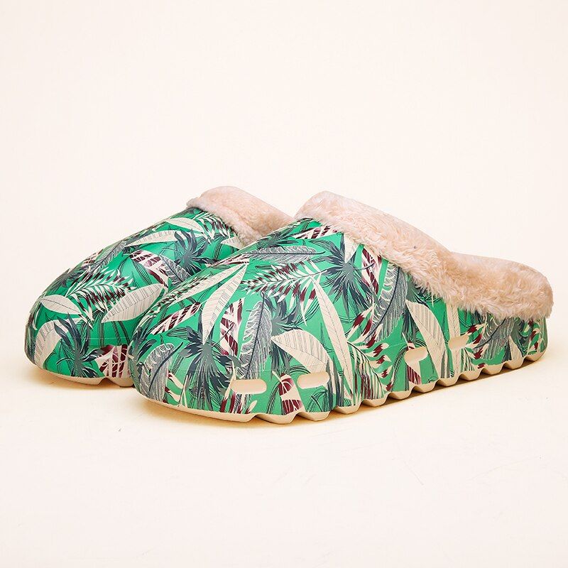 Pantoufles D'hiver En Coton Pour Femmes Et Hommes, Chaussure... - 7