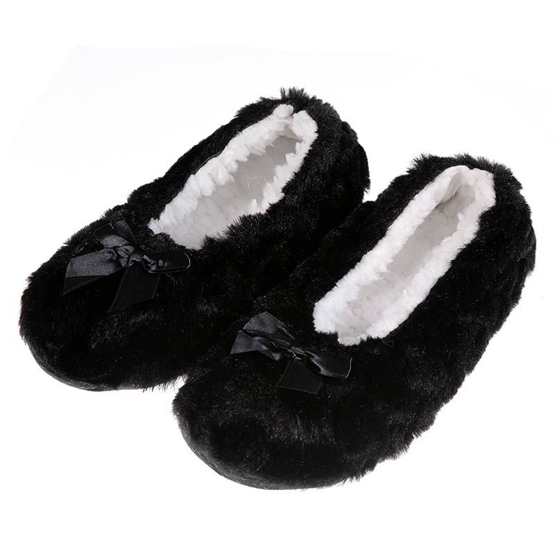 Pantoufles D'hiver En Coton Pour Femmes, Chaussures Chaudes,...