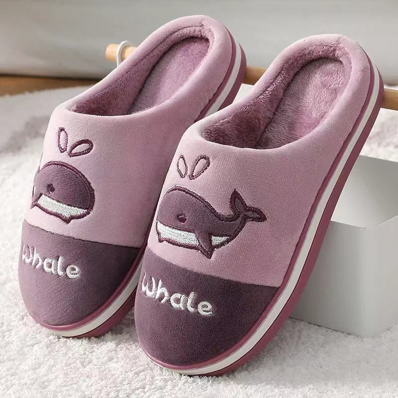 Pantoufles D'hiver En Coton Pour Femmes, Pantoufles D'intri... - 2