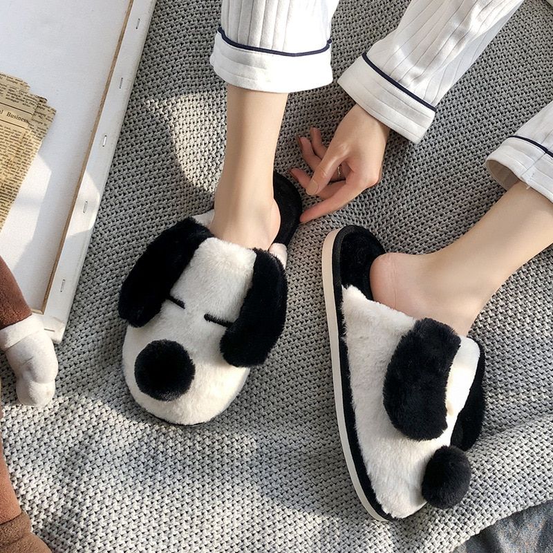 Pantoufles D'hiver En Fourrure De Maison, Chaussures Chaudes... - 9