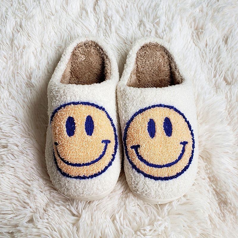 Pantoufles D'hiver En Fourrure Pour Femmes Et Hommes, Motif ... - 8
