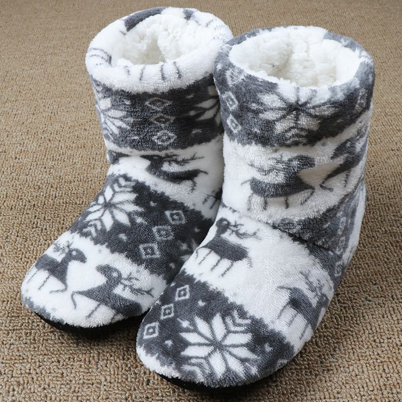 Pantoufles D'hiver En Fourrure Pour Femmes, Chaussons Chauds... - 9
