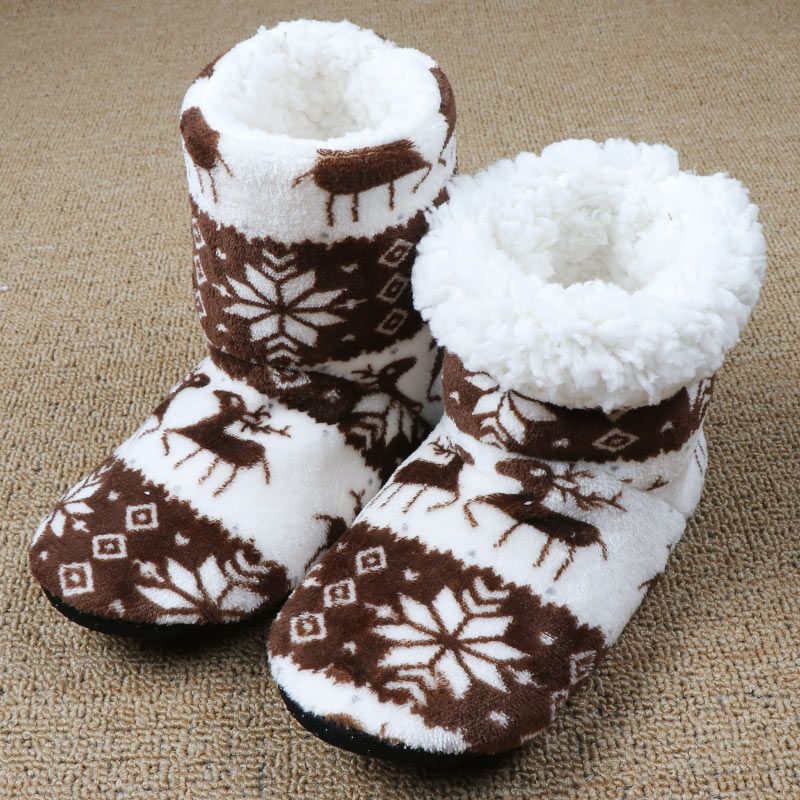Pantoufles D'hiver En Fourrure Pour Femmes, Chaussons Chauds... - 7