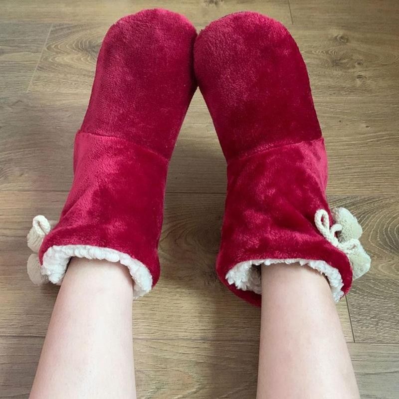 Pantoufles D'hiver En Fourrure Pour Femmes, Chaussures Chaud... - 4