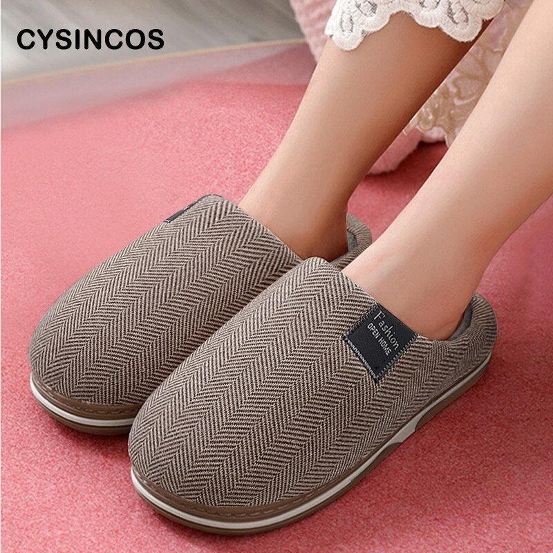Pantoufles D'hiver En Fourrure Pour Hommes Et Femmes, Chauss... - 7