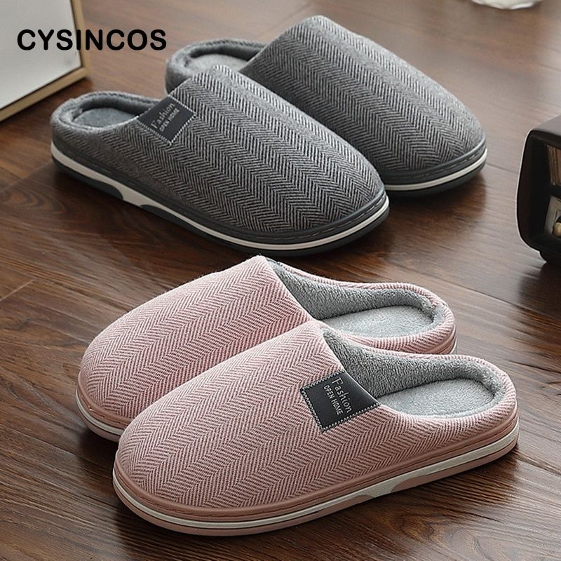 Pantoufles D'hiver En Fourrure Pour Hommes Et Femmes, Chauss... - 8