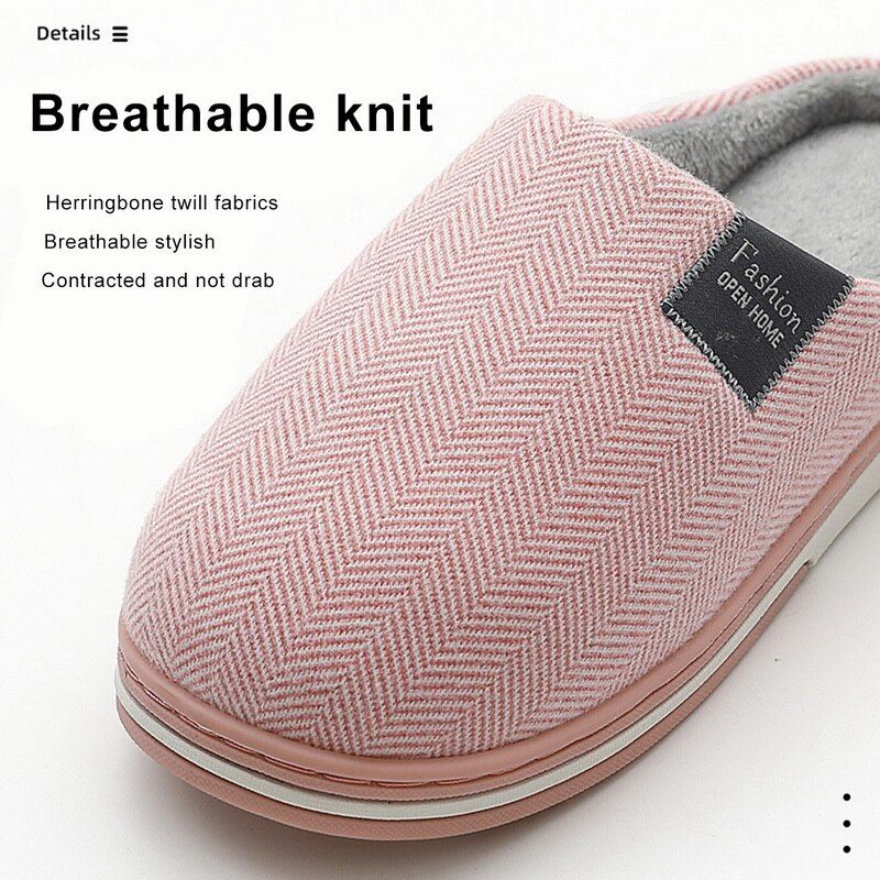 Pantoufles D'hiver En Fourrure Pour Hommes Et Femmes, Chauss... - 4